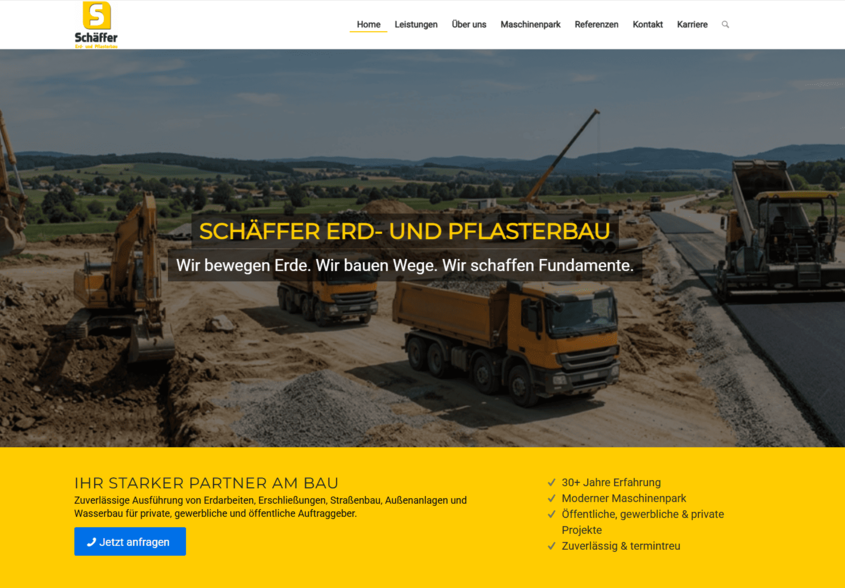 Schäffer Erd- und Pflasterbau | schaeffer-bau.de Schäffer Erd- und Pflasterbau | schaeffer-bau.de